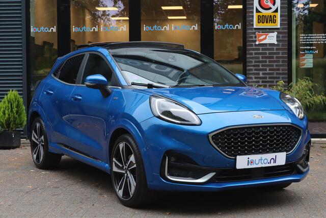 Ford PUMA 1.0 155PK Hybrid ST-Line Vignale Pano/Leder/B&O/Keyless/Camera/Winter/ACC/ECC/19"/Trekhaak afn.