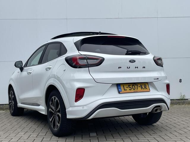 Ford PUMA 1.0 EcoBoost Hybrid ST-Line X First Edition | Elektrisch open dak | Camera | Navigatie |