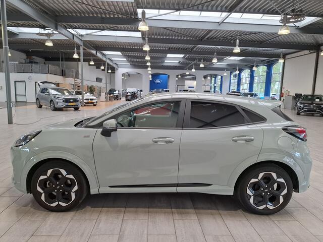 Ford PUMA EcoBoost Hybrid 125 pk ST-Line X | Winter Pack | Matrix LED | Nw. model | Orig. NL | 360° Camera | 18" | El. a. klep
