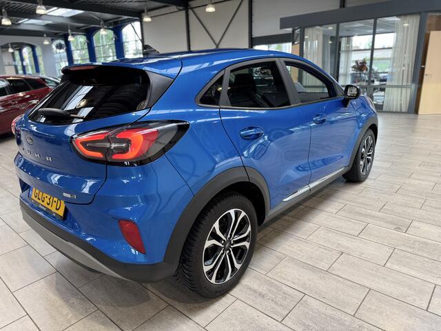 Ford PUMA Hybrid Titanium Automaat | Adap. Cruise | All season | Winterpack | Dodehoek detectie | Camera | 100% dealer onderhouden |