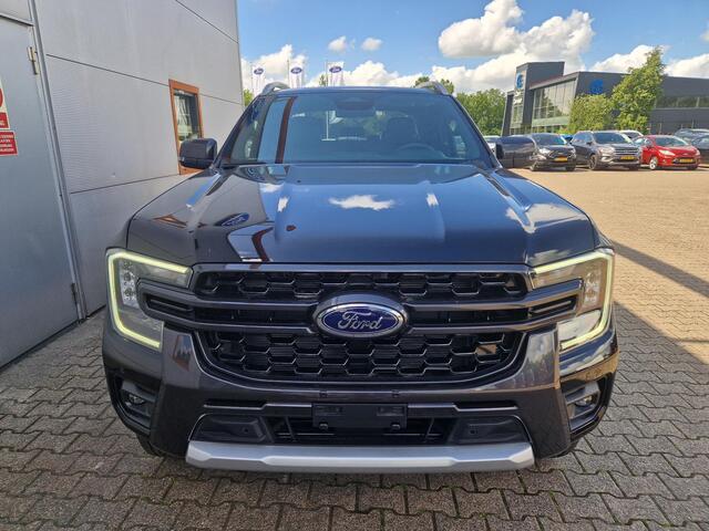 Ford RANGER DoubleCab Wildtrak 2.3 PHEV 278pk 10traps automaat Agate Black, Wildtrak bekleding, Cargo Convenience package #2, Single Phase Charge Cord XL, Technology pack plus trailer