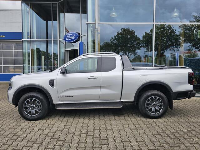 Ford RANGER 2.0 Wildtrak Super Cab EcoBlue Trekhaak | 3.500 kg trekgewicht | Vol leder | Full led | Adaptive cruise control | Surround camera | Digitaal dashboard | Stoelverwarming etc.
