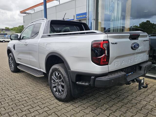 Ford RANGER 2.0 Wildtrak Super Cab EcoBlue Trekhaak | 3.500 kg trekgewicht | Vol leder | Full led | Adaptive cruise control | Surround camera | Digitaal dashboard | Stoelverwarming etc.