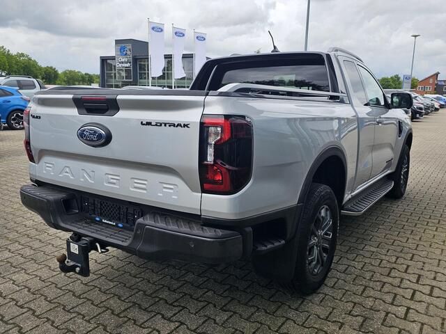 Ford RANGER 2.0 Wildtrak Super Cab EcoBlue Trekhaak | 3.500 kg trekgewicht | Vol leder | Full led | Adaptive cruise control | Surround camera | Digitaal dashboard | Stoelverwarming etc.