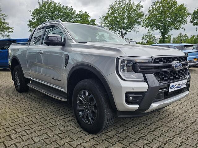 Ford RANGER 2.0 Wildtrak Super Cab EcoBlue Trekhaak | 3.500 kg trekgewicht | Vol leder | Full led | Adaptive cruise control | Surround camera | Digitaal dashboard | Stoelverwarming etc.