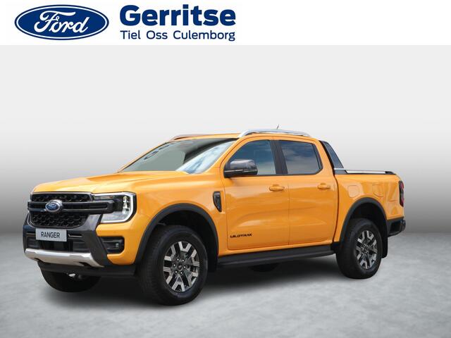 Ford RANGER 2.3 Double Cab PHEV Wildtrak 278pk 10-traps automaat * NAV * Trekhaak * Adaptieve Cruise control * 3.500kg trekgewicht