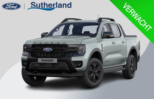 Ford RANGER 2.3 PHEV Stormtrak Double Cab 281pk | 5 persoons! | Technology Pack Plus Trailer | Cargo Area Pack | Power Rollertop | Prijs excl. BTW incl. BPM | laadkabel mode 3 16A