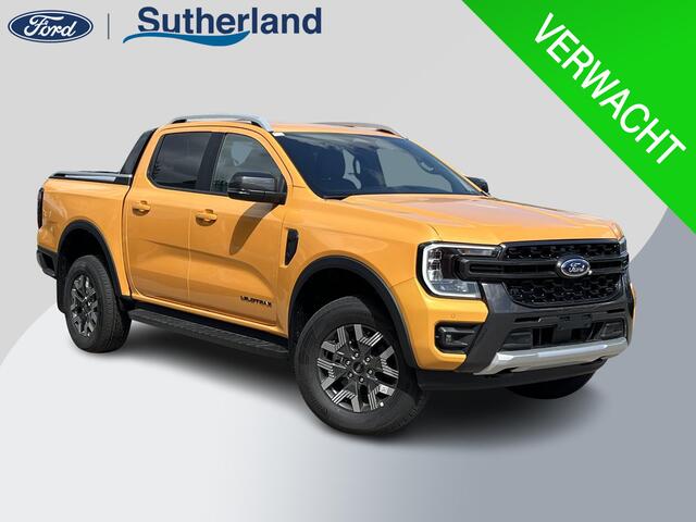 Ford RANGER 2.3 PHEV Wildtrak Double Cab 281pk | 5 persoons! | Technology Pack Plus Trailer | Cargo Area Pack | Power Rollertop | Prijs excl. BTW incl. BPM | laadkabel mode 3 16A | Rijklaar