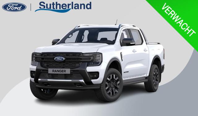 Ford RANGER 2.3 PHEV Wildtrak Double Cab 281pk | 5 persoons! | Technology Pack Plus Trailer | Cargo Area Pack | Power Rollertop | Prijs excl. BTW incl. BPM | laadkabel mode 3 16A | Rijklaar