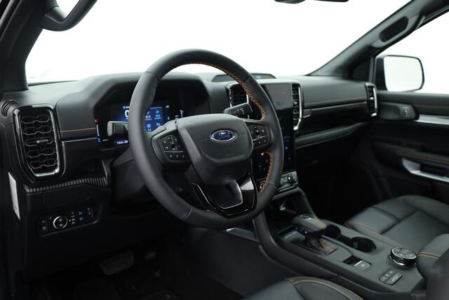 Ford RANGER 2.3 Double Cab PHEV Wildtrak | Adapt. Cruise | Elek. Afdekhoes | Trekhaak | Leder | Stoel- Stuurverw. | Camera