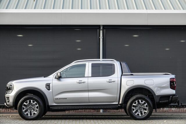 Ford RANGER Wildtrak 2.3PHEV 280Pk Aut. | Plug In Hybride | Double Cab | 5-Persoons | 3.500Kg trekgewicht | Trekhaak | Elek. Rollertop | 18'' | Iconic Silver