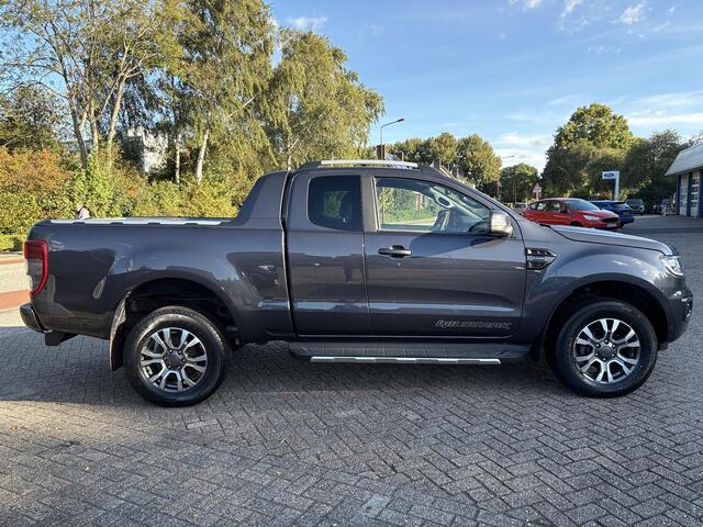 Ford RANGER 2.0 EcoBlue Wildtrak Supercab 213pk Automaat | Trekhaak | Adaptieve Cruise | 3.500kg Trekgewicht | Achteruitrijcamera | Rollertop | Dealer onderhouden