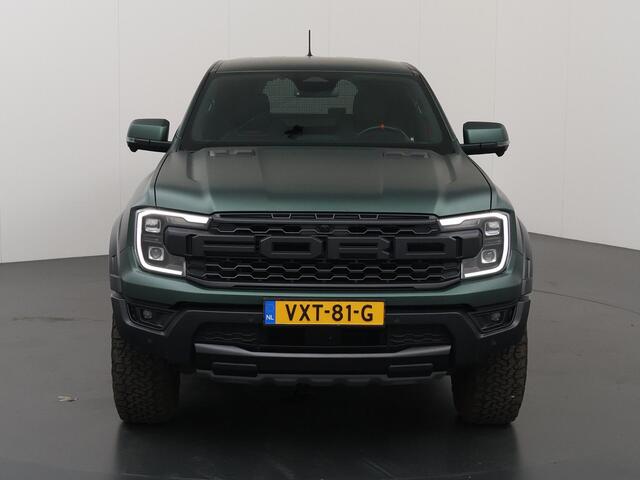 Ford RANGER 3.0 Ecoboost | Aut. | Double Cab | Raptor | 2-zits | WRAP DARK GREEN MET. | LEDEREN BEKLKEDING | RAPTOR | 360° CAMERA | TREKHAAK | ADAPTIVE CRUISE CONTROL | APPLE CARPLAY | LED KOPLAMPEN |