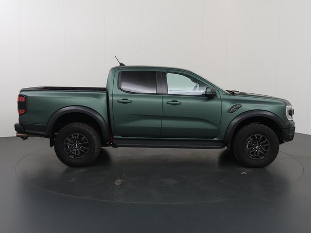 Ford RANGER 3.0 Ecoboost | Aut. | Double Cab | Raptor | 2-zits | WRAP DARK GREEN MET. | LEDEREN BEKLKEDING | RAPTOR | 360° CAMERA | TREKHAAK | ADAPTIVE CRUISE CONTROL | APPLE CARPLAY | LED KOPLAMPEN |