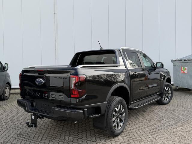 Ford RANGER Wildtrak Double Cab PHEV | DIRECT LEVERBAAR | 278PK | Trekhaak | Blis | 12" Infotainment scherm met SYNC 4 | Elektrisch 8-weg verstelbare en verwarmbare stoelen | 18" Lichtmetalen velgen