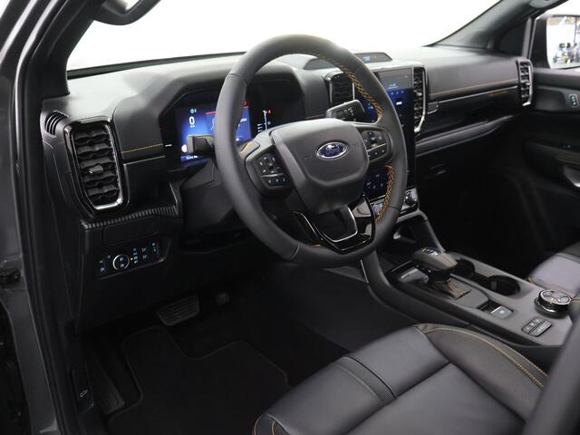Ford RANGER WILDTRAK | DOUBLE CAB | 2.5 PHEV | HYBRID | 279 PK | 5-ZITS | 360 CAMERA | 3500 KG TREKHAAK AFNEEMBAAR | ADAPTIVE CRUISE | BLIND-SPOT | STOELVERWARMING | LEDER | LED | PLUG IN HYBRIDE | METALLIC