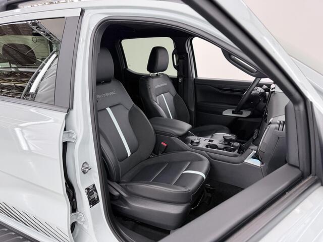 Ford RANGER Stormtrak 2.3 PHEV | 279 PK | DOUBLE CAB | NL AUTO | PRO POWER ONBOARD 2.3 kWh | 360 CAMERA | 3500 KG TREKHAAK | ADAPTIEVE CRUISE | LEREN BEKLEDING | NAVIGATIE | STOELVERWARMING | STUURWIELVERWARMING | ELEKRISCHE ROLLER-TOP