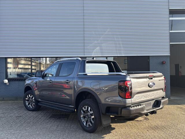 Ford RANGER Wildtrak Double Cab PHEV | DIRECT LEVERBAAR | 278PK | Trekhaak | Blis | 12" Infotainment scherm met SYNC 4 | Elektrisch 8-weg verstelbare en verwarmbare stoelen | 18" Lichtmetalen velgen