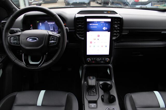 Ford RANGER 2.3 Double Cab PHEV Stormtrak Zwart | Matrix | B&O | Leder | Elektr. rollo | Full