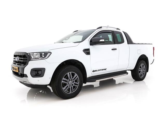 Ford RANGER 2.0 EcoBlue Wildtrak Supercab Aut. *FULL-LED | ADAPTIVE-CRUISE | HEATED-COMFORTSEATS | CAMERA | KEYLESS | NAVI-FULLMAP | PRIVACY-GLASS | DAB+ | ECC | PDC | CRUISE | 18''ALU | TOWBAR*