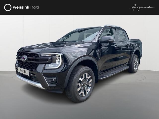 Ford RANGER Wildtrak Double Cab PHEV | DIRECT LEVERBAAR | 278PK | Trekhaak | Blis | 12" Infotainment scherm met SYNC 4 | Elektrisch 8-weg verstelbare en verwarmbare stoelen | 18" Lichtmetalen velgen