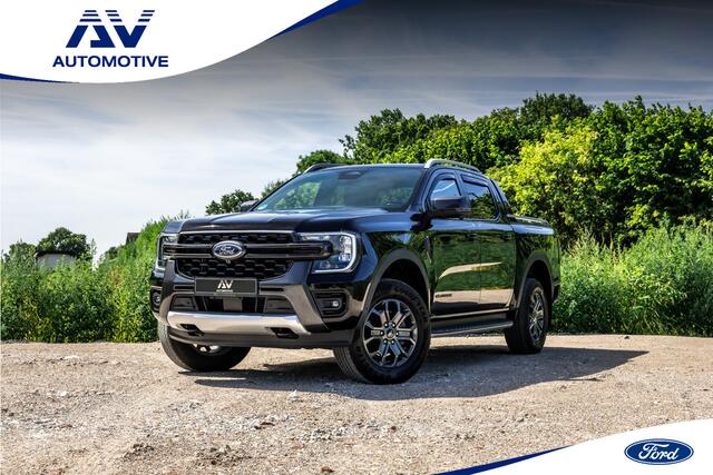 Ford RANGER 2.0 EcoBlue Wildtrak | Dubbel cabine | ACC | 360 Camera | Bang & Olufsen | Dodehoek detector | Trekhaak | Stoelverwarming | CarPlay | Navigatie | Nieuwe APK