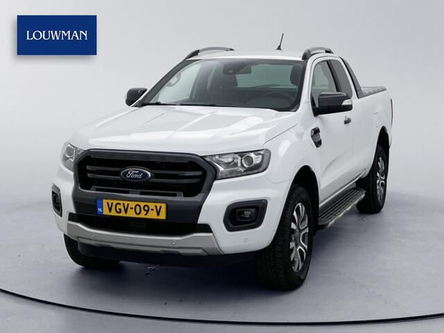 Ford RANGER 2.0 EcoBlue Wildtrak Supercab Leder 213PK 3500kg trekhaak Roll-cover Adaptieve cruise control 4x4