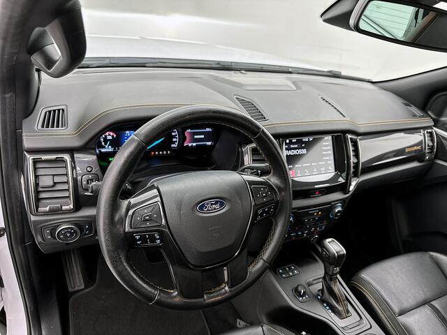 Ford RANGER 2.0 EcoBlue Wildtrak Supercab Leder 213PK 3500kg trekhaak Roll-cover Adaptieve cruise control 4x4