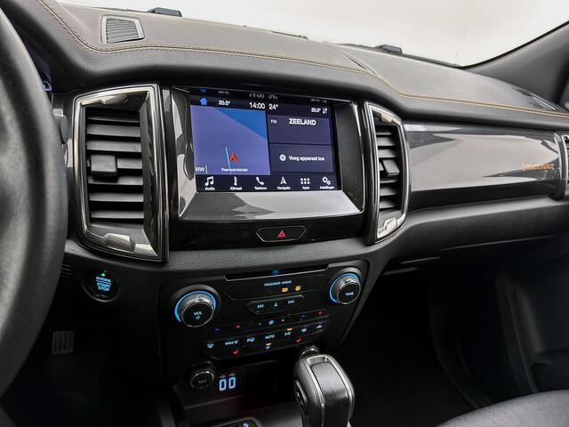 Ford RANGER 2.0 EcoBlue Wildtrak Supercab Leder 213PK 3500kg trekhaak Roll-cover Adaptieve cruise control 4x4