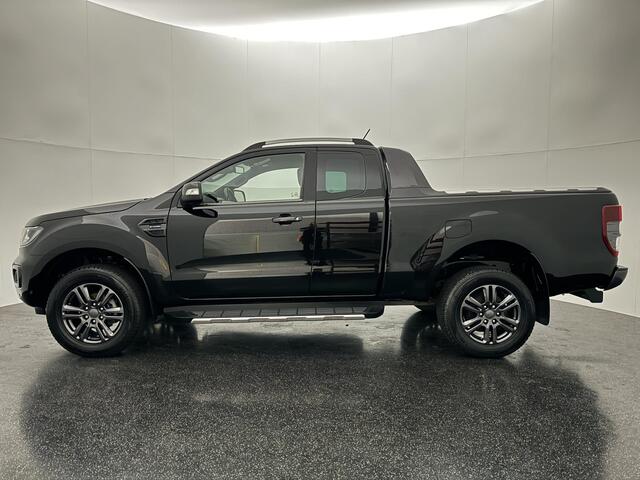 Ford RANGER 2.0 EcoBlue Wildtrak Supercab met o.a. een Achteruitrijcamera, Parkeersensoren voor en achter, Adaptieve Cruise Control en een Trekhaak