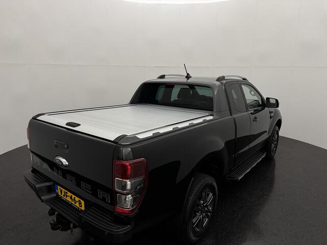 Ford RANGER 2.0 EcoBlue Wildtrak Supercab met o.a. een Achteruitrijcamera, Parkeersensoren voor en achter, Adaptieve Cruise Control en een Trekhaak
