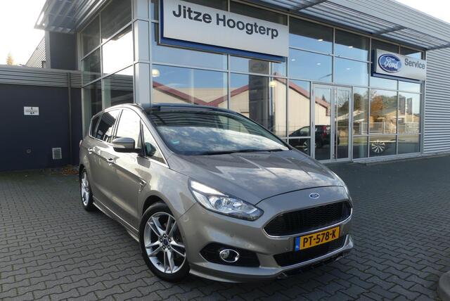 Ford S-MAX 2.0 S-Edition PANO, MEMORY SEAT, TREKHAAK AFNEEMBAAR (1.800KG), STOEL/VOORRUITVERWARMING, ADAPT. CRUISE, CLIMA, NAVI, PDC V&A, 117.239KM