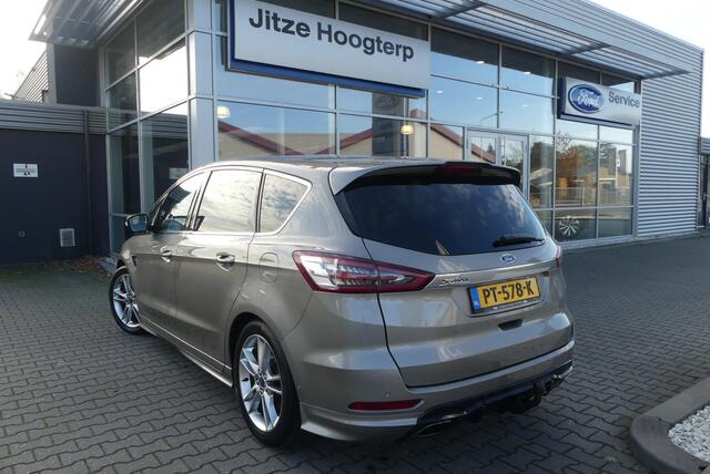 Ford S-MAX 2.0 S-Edition PANO, MEMORY SEAT, TREKHAAK AFNEEMBAAR (1.800KG), STOEL/VOORRUITVERWARMING, ADAPT. CRUISE, CLIMA, NAVI, PDC V&A, 117.239KM