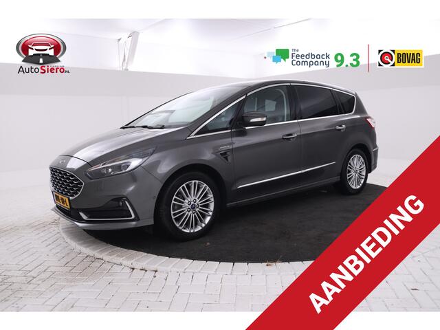 Ford S-MAX 2.0 TDCi Vignale 190pk, 7 Pers, panorama, Automaat, Leer, Alle opties.