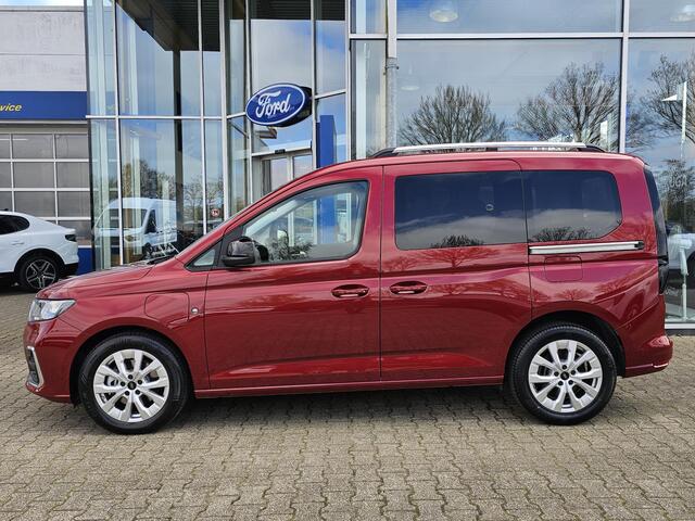 Ford TOURNEO CONNECT 1.5 EcoBoost PHEV L2 Limited 150pk | 5 persoons | Achteruitrijcamera | Navigatiesysteem | Virtual cockpit | Adaptive cruise | Stuur- en stoelverwarming | Nieuwstaat!