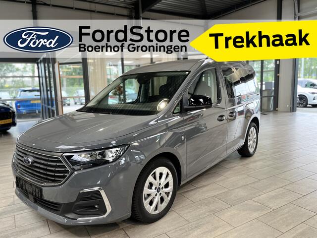 Ford TOURNEO CONNECT 1.5 PHEV 150pk Titanium | Trekhaak |Lederen Bekleding I Winterpack | Adaptive Cruise | AGR | All seasonbanden | Garantie t/m 10-2029 | |