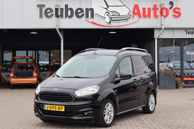 Ford TOURNEO COURIER 1.0 Titanium Cruise control, Stoelverwarming, Trekhaak, Parkeersensoren, Climate control, Lichtmetalen wielen