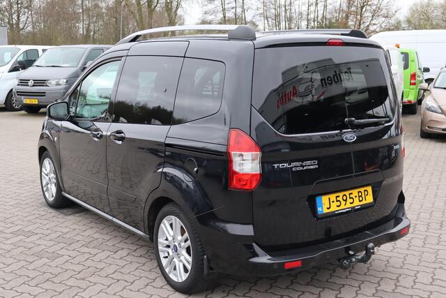 Ford TOURNEO COURIER 1.0 Titanium Cruise control, Stoelverwarming, Trekhaak, Parkeersensoren, Climate control, Lichtmetalen wielen