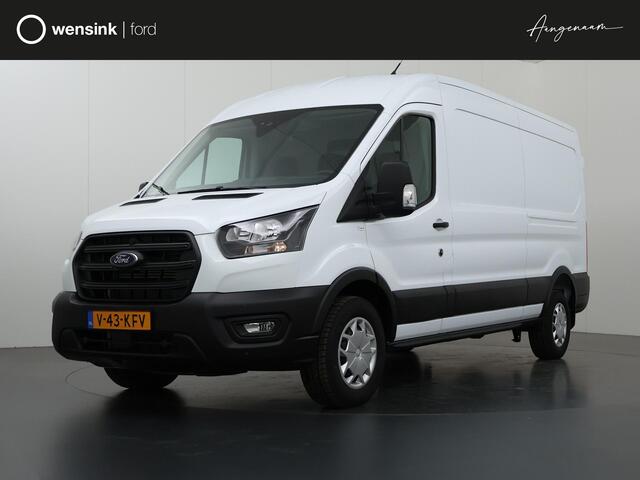 Ford TRANSIT 350 2.0 TDCI L3 H2 Trend | Aut. | RWD | 3500KG AHW | Achteruitrijcamera | Airco | Cruise Controle | Parkeersensoren | Stoelverwarming | Standkachel | All-season |