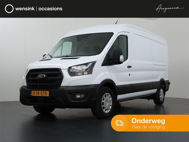 Ford TRANSIT 350 2.0 TDCI | L3 H2 | Trend | Navigatie | Stoelverwarming | Trekhaak 2500 KG AHW | Airco | 3-Zits | NIEUW | Carplay - Android Auto | Laadruimte Pakket | Cruise Control | Multifuntioneel Stuurwiel