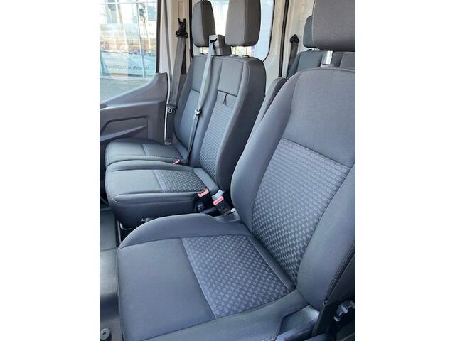 Ford TRANSIT 350 2.0 TDCI L3H1 DC Trend RWD 7PERSOONS I OPEN LAADBAK DUBBEL CABINE I AIRCO I CRUISE I TREKHAAK