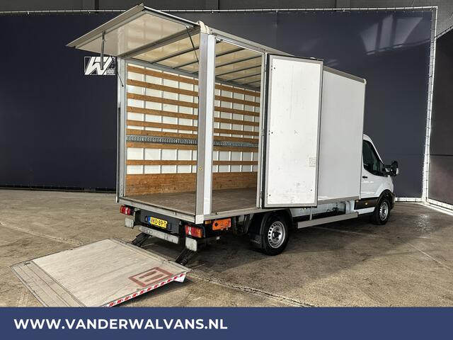 Ford TRANSIT 2.0 TDCI 130pk Bakwagen 233cm Hoog Laadklep Zijdeur Euro6 Airco | LAT OM LAT Bijrijdersbank, 921kg laadvermogen