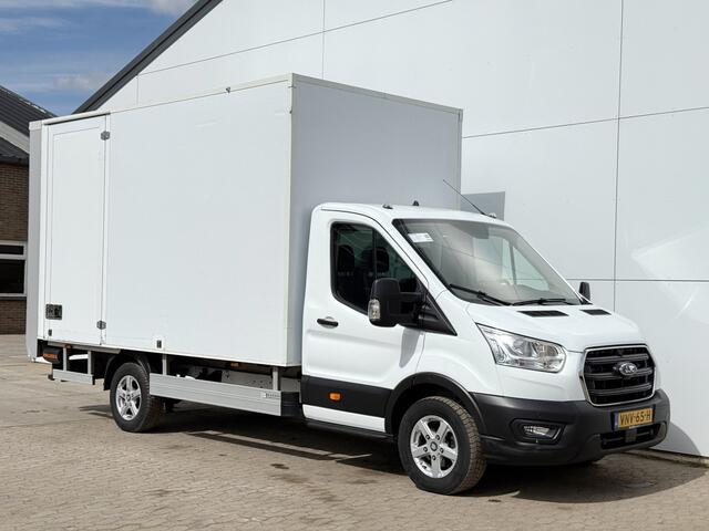 Ford TRANSIT 2.0 TDCI 130pk Laadklep Airco Cruise Control 360 Camera Bakwagen Meubelbak