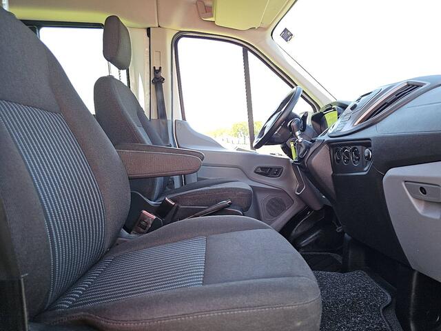 Ford TRANSIT 330 2.0 TDCI L2H2 DC Trend Airco Trekhaak Imperiaal-Trap Oh-Historie 1e Eigenaar Euro6!