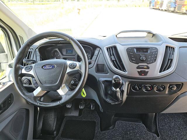 Ford TRANSIT 330 2.0 TDCI L2H2 DC Trend Airco Trekhaak Imperiaal-Trap Oh-Historie 1e Eigenaar Euro6!