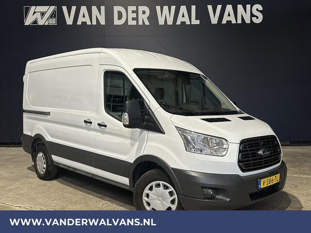 Ford TRANSIT 2.0 TDCI 131pk L2H2 Euro6 Airco | 2800kg Trekhaak | Navigatie | Camera | Apple Carplay Android Auto, Cruisecontrol, Parkeersensoren, Bijrijdersbank