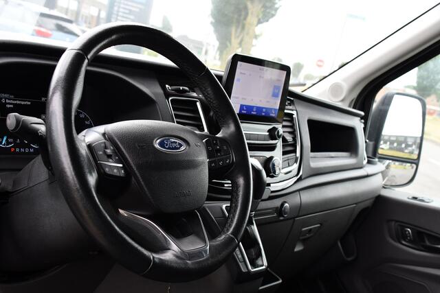 Ford TRANSIT 350 2.0 TDCI L3H2 Black Edition Limited Cruise, Camera, Carplay, 185PK, 2 x Schuifdeur, Trekhaak, Xenon, Uniek!