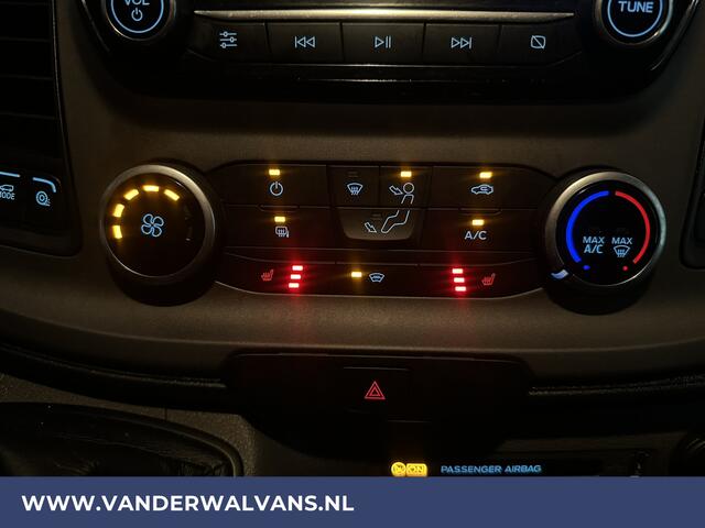Ford TRANSIT 2.0 TDCI 130pk L2H2 Euro6 Airco | Camera | Android Auto | Cruisecontrol | 2550kg Trekhaak Elektrisch verstelbare bestuurdersstoel, Verwarmde voorruit, Parkeersensoren, Bijrijdersbank, Parkeersensoren
