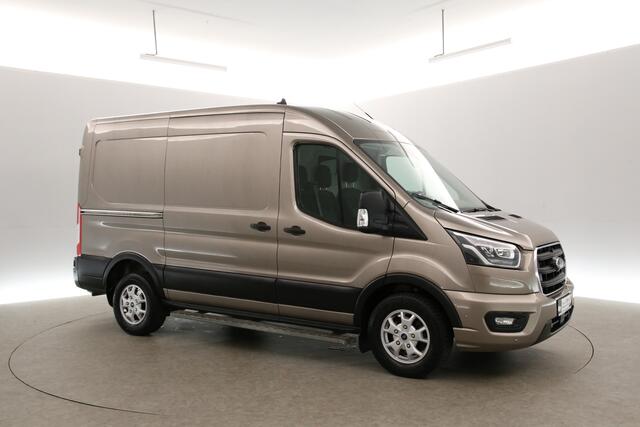 Ford TRANSIT 2.0 TDCI L2H2 | MARGE! | Automaat Airco Camera Cruise Carplay Navi LED PDC 3 Persoons 16"LMV Trekhaak