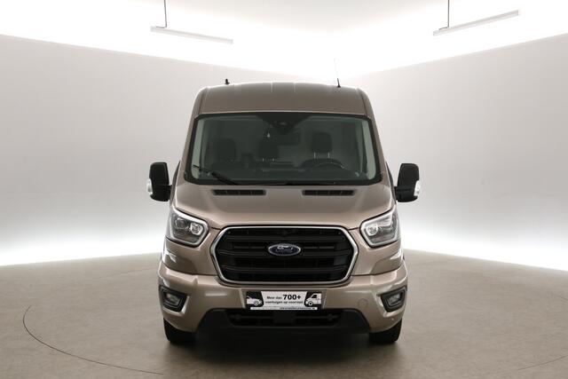 Ford TRANSIT 2.0 TDCI L2H2 | MARGE! | Automaat Airco Camera Cruise Carplay Navi LED PDC 3 Persoons 16"LMV Trekhaak